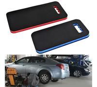 Car Repair Kneeling Mat with EVA Foam Cushioning Designed for Comfort and Support with Waterproof and Oil Proof for Maintenance and Inspection (Black Red)