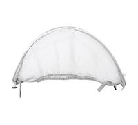 Car Repellent Net, Stroller Repellent Net Breathable Mesh Universal for Baby Carriers (White with Grey Edge Cover)