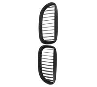 Car Replacement Grille 2 Piece Front Bumper Kidney Grill Grille Gloss Black Racing Grills For BMW E63 E64 650i M6 2004 2005 2006 2007 2008 2009 2010 Front Bumper Mask(Matte Black)
