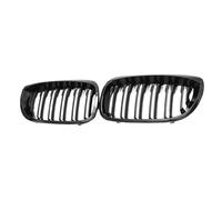 Car Replacement Grille Car Front Kidney Grilles Grills Racing Grill For BMW E46 3 Series 2DR Coupe 2002-2005 51137064317 Dual Line Front Bumper Mask