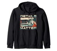 Car Restoration Detail Matter Zip Hoodie