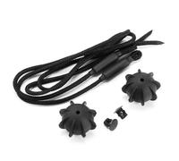 Car Retaining Strap 45cm 2pcs Universal Car Rear Shelf Straps Ball Holding Cord Vehicle Tailgate Lanyard Trunk Storage Package Tray Lid Rope Sling