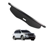 Car Retractable Cargo Cover for Passport 2019-2025, Parcel Shelf Luggage Shade Shield Durable Security Privacy Cover Accessories,Leather material