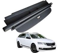 Car Retractable Cargo Cover Luggage Shade Shield for Skoda Octavia Travel Edition 2016-2019, Rear Boot Trunk Rear Racks Privacy Panel Roller Blind Shelves