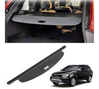 Car Retractable Cargo Cover Luggage Shade Shield for Volvo XC90 2005-2013, Black Rear Trunk Parcel Shelf, Security Shield Panel Roller Blind, Interior Accessories