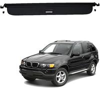Car Retractable Rear Trunk Parcel Shelf for BMW X5 2002-2006（Benötigt Basis） Automobile Cargo Covers Auto Luggage Cargo Shield Cover Replacement Boot Shelves Tail Box Partition