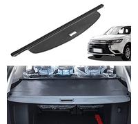 Car Retractable Rear Trunk Parcel Shelf for Mitsubishi Outlander 2013-2018, Auto Luggage Cargo Shield Cover Replacement Boot Shelves Tail Box Partition Interior Security Decoration Accessories