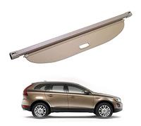 Car Retractable Rear Trunk Parcel Shelf for Volvo XC60 2009-2015, Auto Cargo Luggage Shade Cover Parcel Privacy Shield Security Shelves Organizer Boot Load Shielding Panel Roller Blind