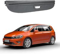 Car Retractable Rear Trunk Parcel Shelf For VW Golf Sportsvan 2015 2016 2017 2018 2019 2020, Car Security Cargo Cover Boot Replacement Shield Cargo