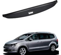 Car Retractable Rear Trunk Parcel Shelf for VW Sharan 2012-2018, Automobile Cargo Covers Auto Luggage Cargo Shield Cover Replacement Boot Shelves Tail Box Partition