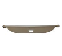 Car Retractable Rear Trunk Parcel Shelf Rear Trunk Cargo Cover Shield Shade Curtain Partition Board Privacy Security For Mitsubishi For Outlander 2016-2021 Roller Blind Shelves(Beige Manual Switch)