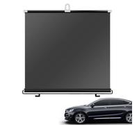 Car Retractable Windshield Sun Blind, Retractable Car Windscreen Sun Shade Visor Cover Block Front Window, With Suction Cups And Adhesive Hooks For Protecting Baby, Pets From Suns Glare And Heat
