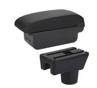 car retrofit arm rest storage For Dodge For Attitude Armrest Box Car Storage Accessories(B2 Black line 3USB)