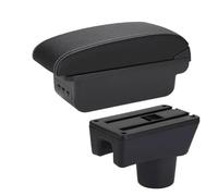 car retrofit arm rest storage For Dodge For Attitude Armrest Box Car Storage Accessories(B3 Black white 3USB)