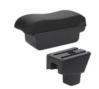 car retrofit arm rest storage For SUZUKI For SX4 Armrest Box Car Curved Surface Storage Simple(C2 Black line NO USB)