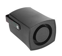 Car Reverse Backup Horn 110 120dB Loud Alarm Siren Buzzer Speaker 12V 20W Universal Warning Sound for Vehicle Reversing Backup ABS Black 1 Pack