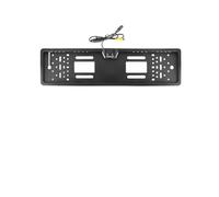 Car Reverse Camera 170° 1920x1080P AHD EU European Car Rear View Number License Plate Frame Camera Fisheye Night Vision Car Rear Camera(C-Dynamic Trajectory)