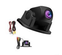 Car Reverse Camera 6m Cable Pure Copper Stable Signal | IP68 rating, sealed design, resists rain and dust, car wash safe, for durable ABS housing