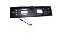 Car Reverse Camera Car Rear View Camera EU European License Plate Frame Waterproof Night Vision 4 Or 8 LED light Car Rear Camera(Wire 8 LED)