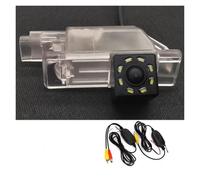 Car Reverse Camera For Peugeot 1007 2008 3008 208 301 307 308 406 407 408 508 607 806 807 AHD 12LED Fixed Parking Line Car Rear View Camera Car Rear Camera(CVBS 8LED Wireless)