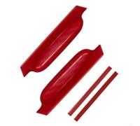 Car Reverse Camera Rain Cover Silicone Anti-Fog Shield Waterproof Protector for SUV Sedan Truck Backup Lens Guard Black Red Blue White 2 Pack(red)