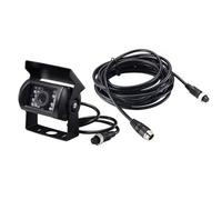 Car Reverse Camera Reverse Camera 4 Pin AV Port IR Night Backup Camera Waterproof For Truck/Trailer/Pickups/RV/Heavy Car Rear Camera(Add 20m 4Pin Cable)