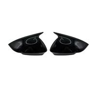 Car Reverse Mirror Shell For VW For Tiguan MK3 2025 2026(Style A Bright Black)