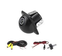 Car Reversing Camera 170 ° Fisheye High-definition Night Vision Waterproof Straw Hat Camera Drill Bit AHD Car Front And Rear Side View Reversing Camera Monitor(016-CVBS)