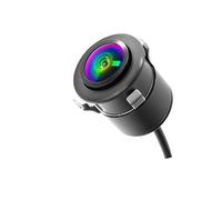 Car Reversing Camera AHD 1080P Dynamic Track Reversing Camera Wi-Angle HD Night Vision Backup Camera Ccd Steering Gui Lines Suitable Cars(S)(Black)