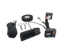 Car Reversing Camera Dynamic Trajectory Camera Rear View Camera Work With MIB Unit For Skoda For Kamiq 2019~2023 For Canbus Parking Mirror Monitor(Style B)