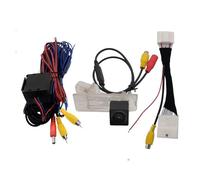 Car Reversing Camera Fits for Factory Screen For Dacia For Duster 2009-2019 Fisheye Dynamic Trajectory HD Car Rear View Reverse Backup Camera Parking Mirror Monitor(No LED)(Fixed Parking Line/Fisheye)