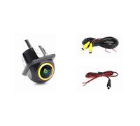 Car Reversing Camera Full HD Night Vision Reverse AHD 1080P Fisheye Vehicle Parking Camera 4K 180 Degree Lens Rear View Reversing Camera Monitor(Two control 720P D)