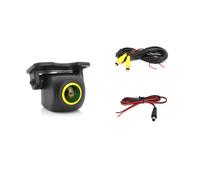 Car Reversing Camera Golden Fisheye HD Night Vision Waterproof Reverse Vehicle Universal AHD CCD 720P Car Rear View Camera Side/Front/Backup Reversing Camera Monitor(Plastic stent)