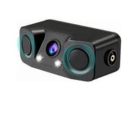 Car Reversing Camera HD Car Rear View Camera 3 In 1 Parking Radar Detector Sensor LED Night Vision Waterproof Reverse Camera