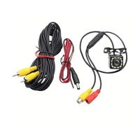 Car Reversing Camera Night Vision Reversing Auto Parking Monitor CCD Waterproof HD Video 12LED Wide Angle Car Rearview Camera Reversing Camera Monitor(Full SET)