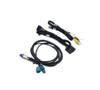 Car Reversing Camera Parking Aid Camera For Q3 8U RSQ3 For Quattro 2011~2018 Screen/Plug And Play Front Rear View Backup Reverse Reversing Camera Monitor(Automatic,Front Rear Camera)