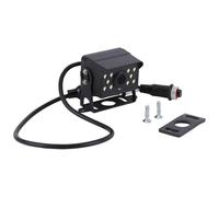 Car Reversing Camera Rear View Backup Camera 11LED IR Night Vision Waterproof Parking System with 15m Video Cable for RV Bus Truck Trailer Caravan