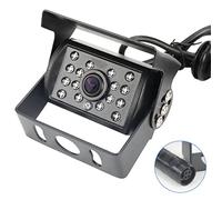 Car Reversing Camera, Rear View Backup Reversing HD 4 Pins Cable Kit for Car Truck Lorry Pickup Bus Vehicle Caravans- Waterproof, Night Vision DC 12V - 24V