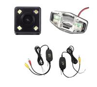 Car Reversing Camera Rear View Camera Back Up Reverse Car Parking Camera CCD Night Vision For Accord 2003~2012 For Integra 2001~2006 Parking Camera(Wireless n 4 LED)