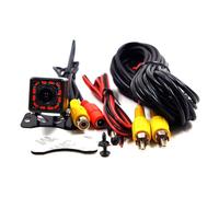 Car Reversing Camera Replacement for BMW HD Night Vision Car Rear View Camera Wide Angle Reverse Parking Waterproof CCD LED Auto Backup Monitor Universal Reversing Camera Monitor(G only cable 6M)