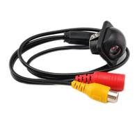 Car Reversing Camera Small CCD Image Waterproof And Sunscreen 170 Degrees Wide Angle General Purpose Models Rear View Camera Dash Cam(No wires)