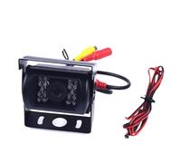 Car Reversing Camera Waterproof Bus Truck Camera HD CCD Car Rear View Reverse Backup Rearview Parking 120 Degree 18 IR Nightvision Reversing Camera Monitor(None)
