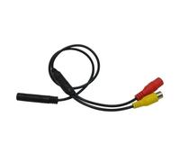 Car Reversing Cameras 4 PIN Female To CVBS AHD For RCA Male Conversion Cable Rear View Mirror DVR Parking Monitor Connect Reverse Camera Backup Backup Camera