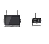 Car Reversing Cameras 7'' AHD Digital Wireless Touch Screen DVR Record IR Night Reverse Backup Camera 4CH WiFi Monitor Truck/Trailer/Bus/RV Backup Camera(Add 1 camera,NO SD Card)