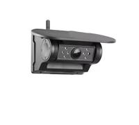 Car Reversing Cameras 7'' Magnetic Solar Charging Wireless DVR Camera With 1080P Touch Monitor BSD Blind Spot Alarm For Truck/RV/Trailer/Forklift Backup Camera(7Inch add 2Cam,128GB Card)