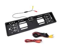 Car Reversing Cameras Car Plate Camera Rear View EU European License Frame Waterproof Night Vision Reverse Backup 4 LED Light