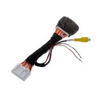 Car Reversing Cameras For Mazda CX3 2018-2020 OEM Screen Reverse Camera CVBS Adapter C18 18PIN Video Input Cable With 6V Power Output