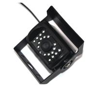 Car Reversing Cameras Vehicle Car Rear View Camera Parking Front Reverse Truck Backup Camera RC Infrared IR CCD HD For School Bus Trailer Pickups RV(Silver)