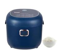 Car Rice Cooker, 12V/24V/110V/220V Electric Rice Cooker, 2-5 People 24 Hours Intelligent Reservation 8 Cooking Modes Non Stick Inner Pot