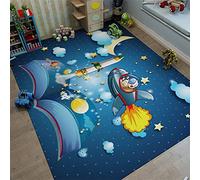 Car Road Play Mat Carpet 3D Printed Bedroom Area Rugs Kids Room Rug For Adult Yoga Mats Living Room Decoration(E,120 * 160cm)
